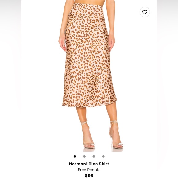 Free People Normani Bias Skirt - Picture 4 of 5